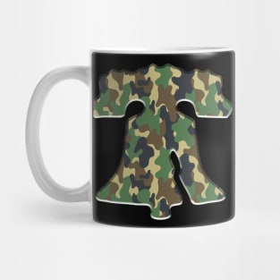 Philadelphia Liberty Bell Military Green Philly Fan Service Member Mug